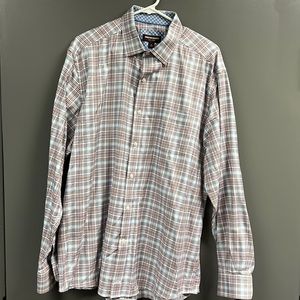 Fantastic Johnson & Murphy XL Long Sleeve Dress Shirt